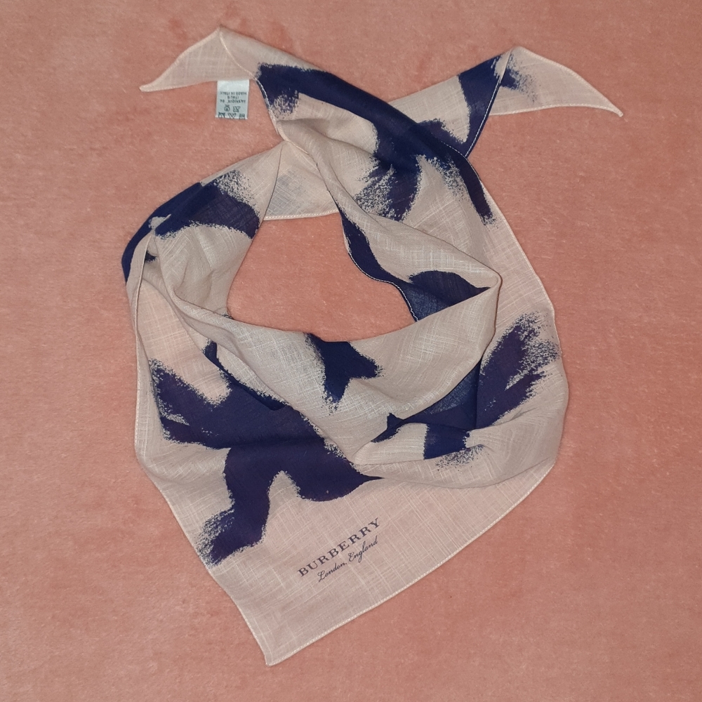 Burberry cotton scarf